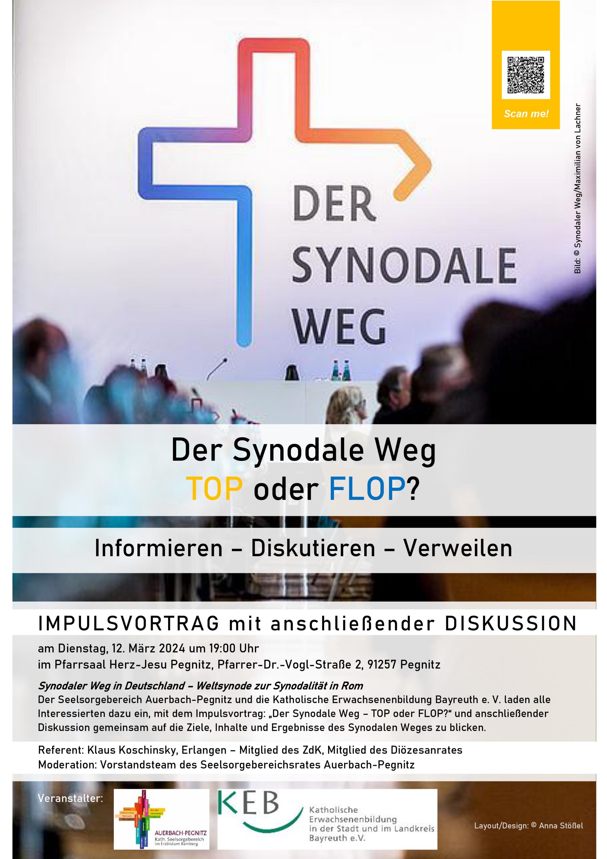 Plakat Synodaler Weg