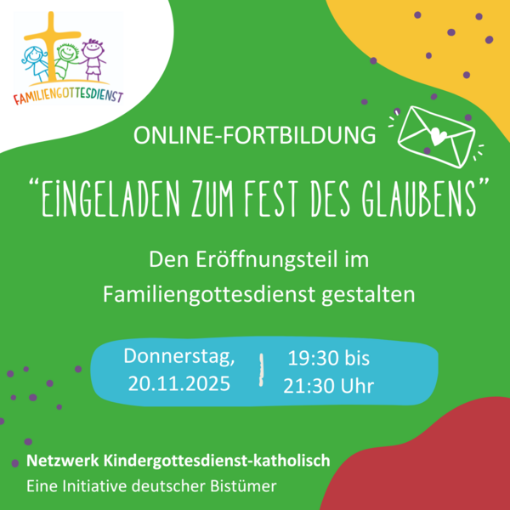 Einladen zum Fest des Glaubens