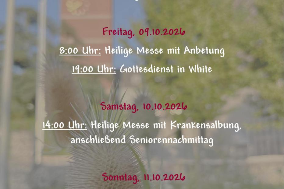 Plakat mit dem Programm für die Kirchweih Pegnitz 2026